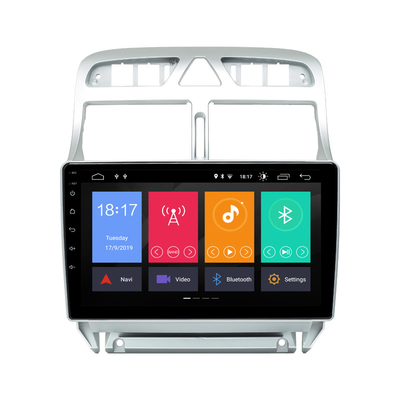 WiFi Touch Screen Car Stereo With Navigation For Peugeot 307