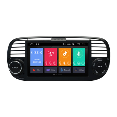 Quad Core Android Car Dvd Player Radio Multimedia For FIAT 500