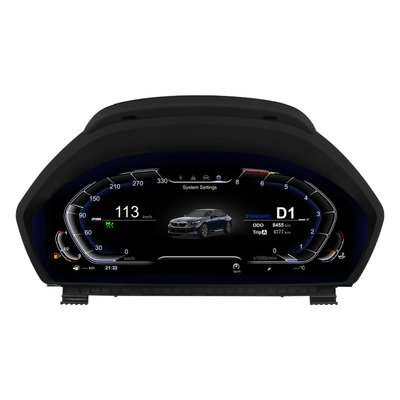 12.3&quot; Blue Light anti-glare Screen Car LCD Dashboard Display Panel For BMW F30 F31 F34 F32 F33 F36 Linux System Speed