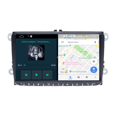 Android 11 Double Din Car Stereo With Navigation For Jeta Touran Skoda Octavia