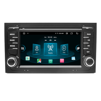 Audi A4 B6 B7 S4 Audi Car Stereo With Navigation GPS 7 Inch Screen
