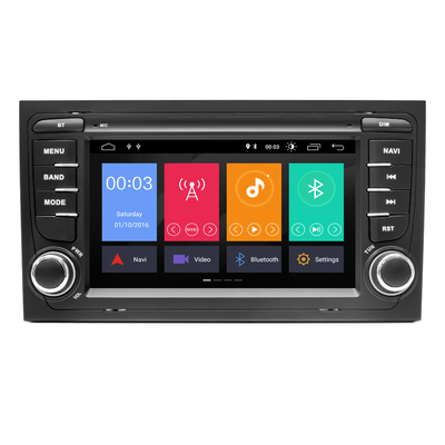 Audi A4 B6 B7 S4 Audi Car Stereo With Navigation GPS 7 Inch Screen