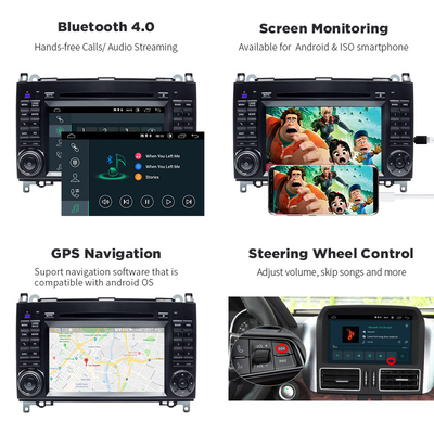 Android 11 Carplay Mercedes Benz Car Stereo DVD Player For B-Class W245 A-Class W169