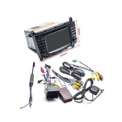 7 Inch Mercedes Benz Car Stereo With Screen For W203 W209 W463