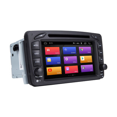 2 DIN Android Touch Screen Car Stereo With Gps And Bluetooth For Mercedes Benz
