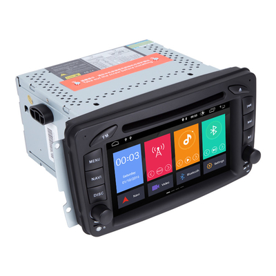 2 DIN Android Touch Screen Car Stereo With Gps And Bluetooth For Mercedes Benz