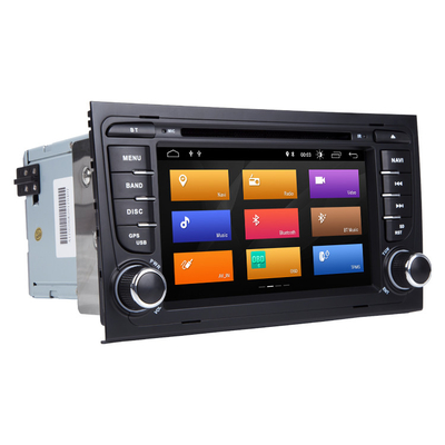 2Din Android Auto Car Stereo Multimedia Video Player For Audi A4 RS4 SEAT Exeo 2002-2008