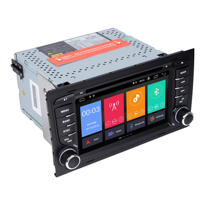 2Din Android Auto Car Stereo Multimedia Video Player For Audi A4 RS4 SEAT Exeo 2002-2008