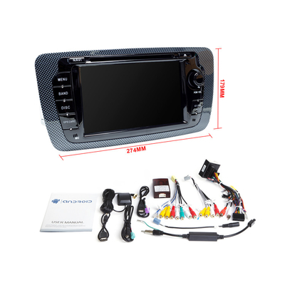 Android 10 2 Din Car Radio Stereo Multimedia Player For Seat Ibiza 6j 2009-2013