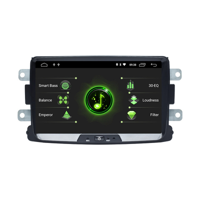 8 Inch Double Din Touch Screen Car Stereo For Dacia Sandero Duster