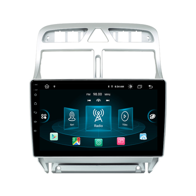 WiFi Touch Screen Car Stereo With Navigation For Peugeot 307