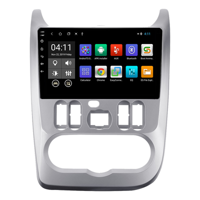 9 Inch Hd Touch Screen Android Bluetooth Car Stereo For Renault Logan