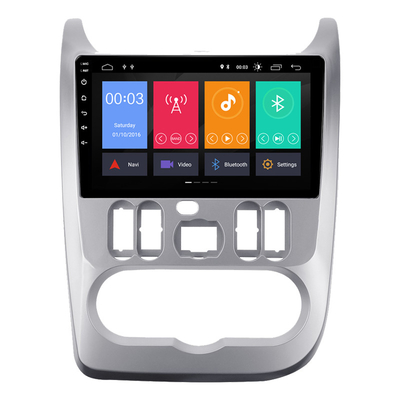 9 Inch Hd Touch Screen Android Bluetooth Car Stereo For Renault Logan