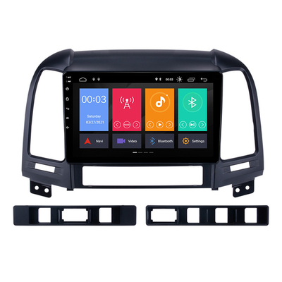 DSP Double Din Android Car Stereo Radio For Hyundai Santa Fe 2 2006-2012