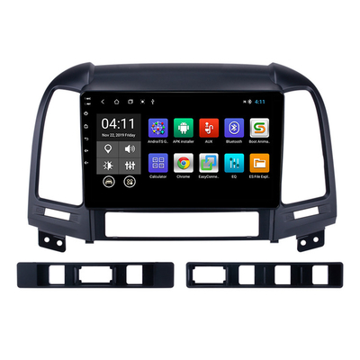 DSP Double Din Android Car Stereo Radio For Hyundai Santa Fe 2 2006-2012