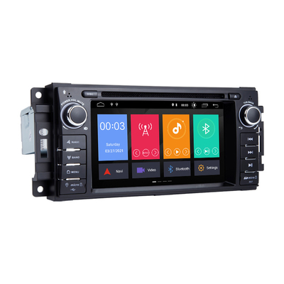 Android10 Single Din Touch Screen Radio For Jeep Cherokee 2009