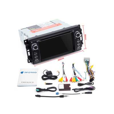 Android10 Single Din Touch Screen Radio For Jeep Cherokee 2009